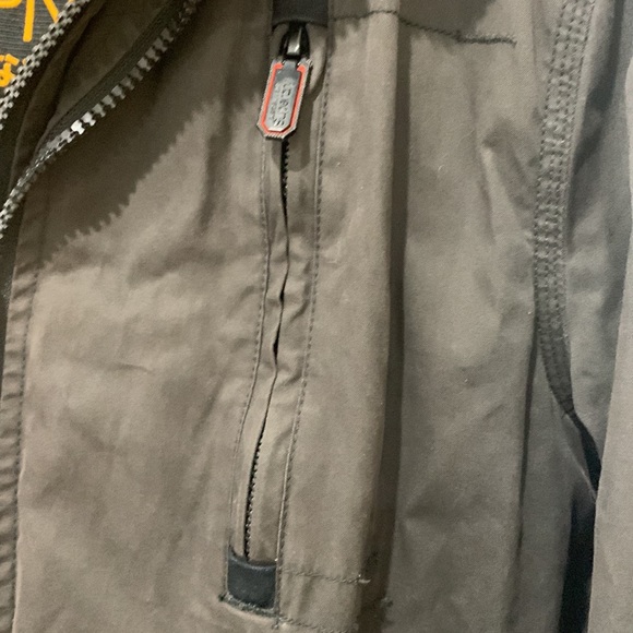 EUC Superdry Jpn Vintage Utility Bomber - Picture 6 of 11